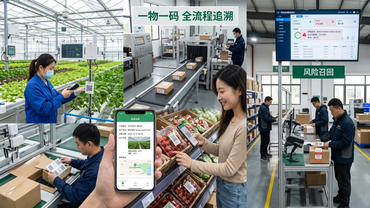 品质溯源与风险召回应用场景插图